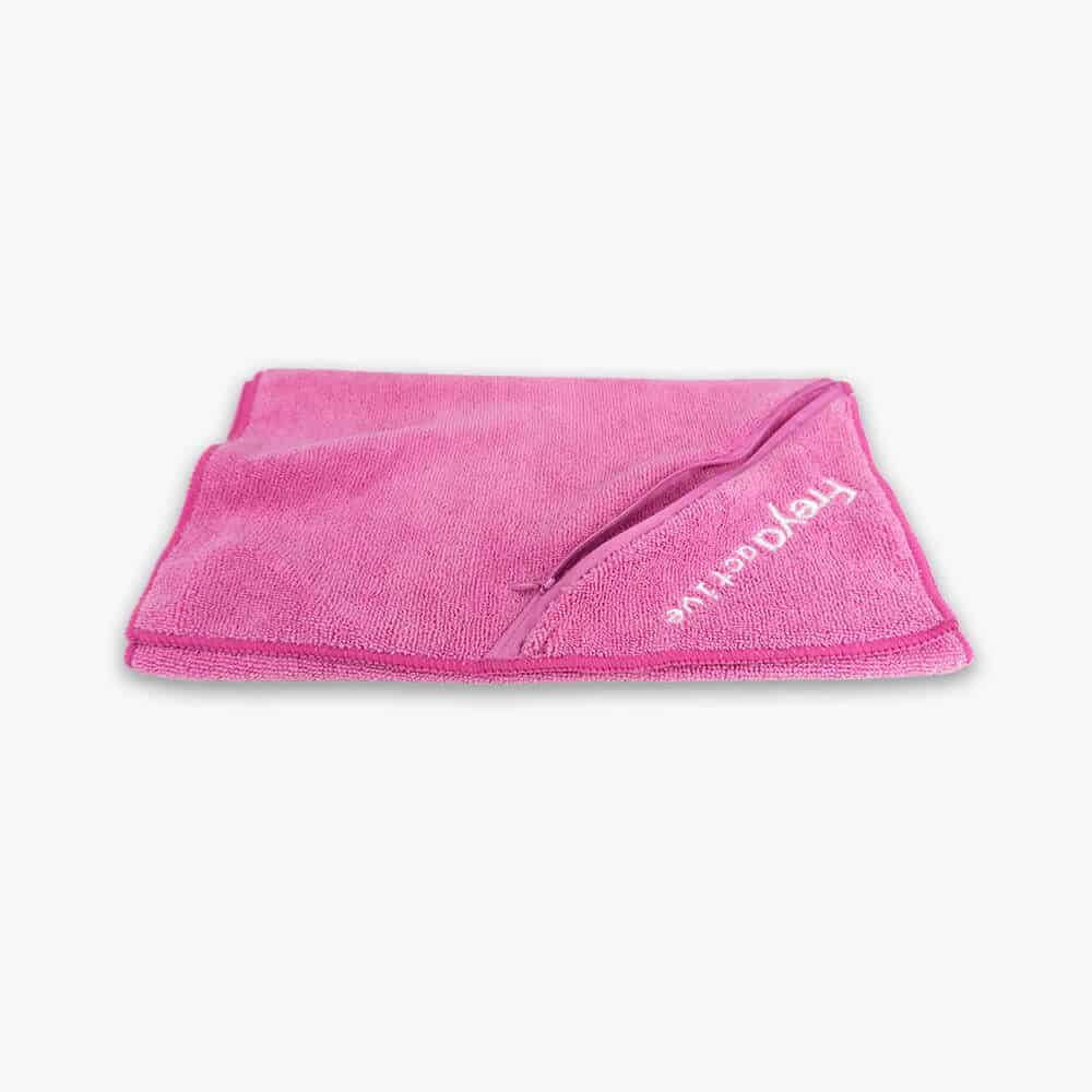 Zip Pocket Gym Towel - Sports Towel with Pocket – Fluid X Limited